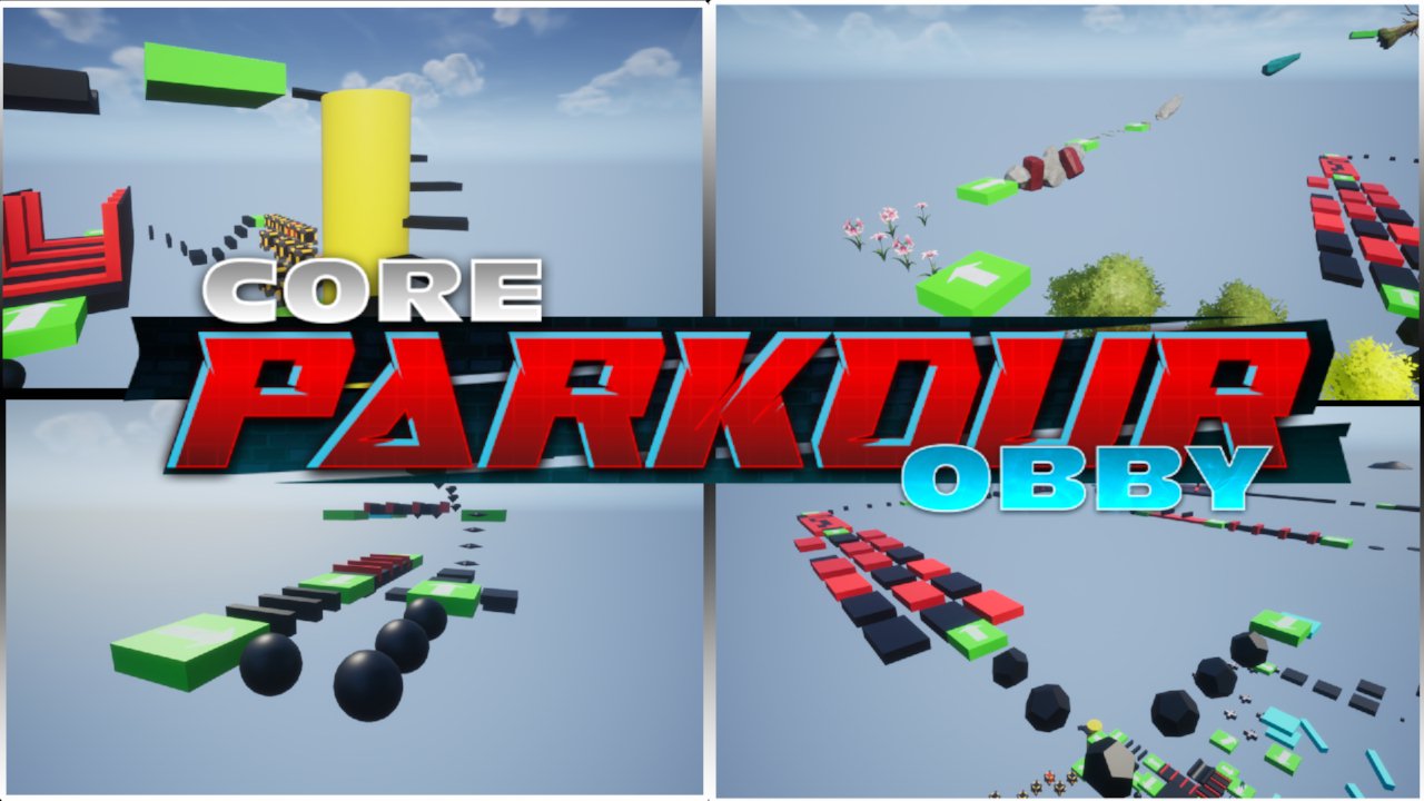 Core Parkour Obby By Aphrim Core Games - how to make a good obby in roblox