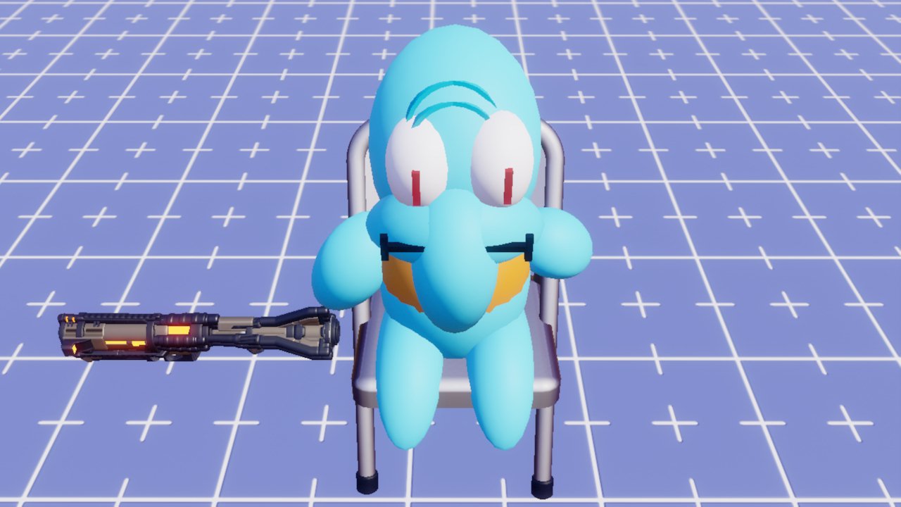 Squidward On A Chair By Coolman542 Core Games